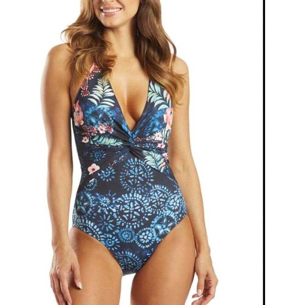 Johnny Was - Annia Twist One Piece- Extra Small- NWT